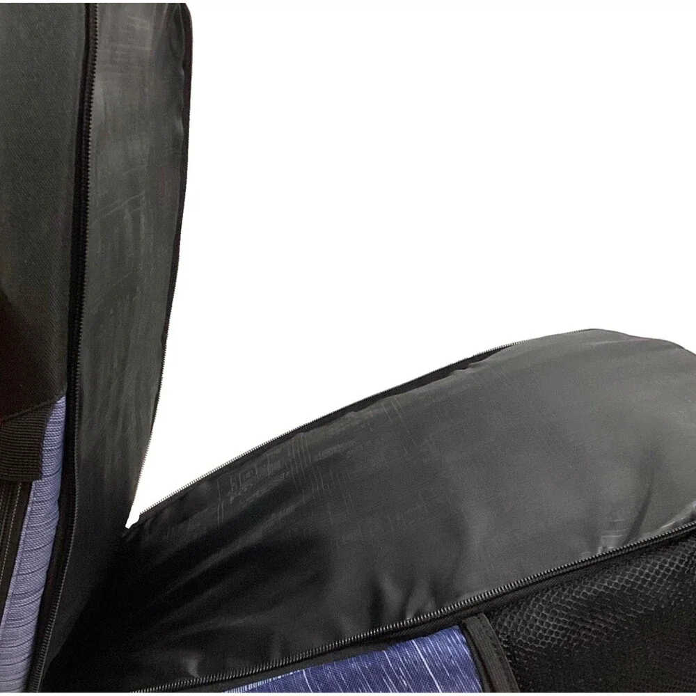 Ogio Juggernaut Backpack - Black/Blue - Patch Over Embroidery *Broken Zipper*